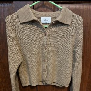 Aritzia Wilfred cardigan size small